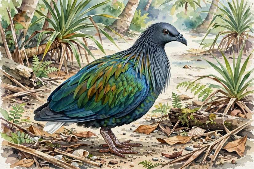 Nicobar Pigeon